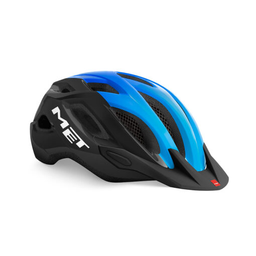 Cykelhjälm MET Crossover Svart/blå