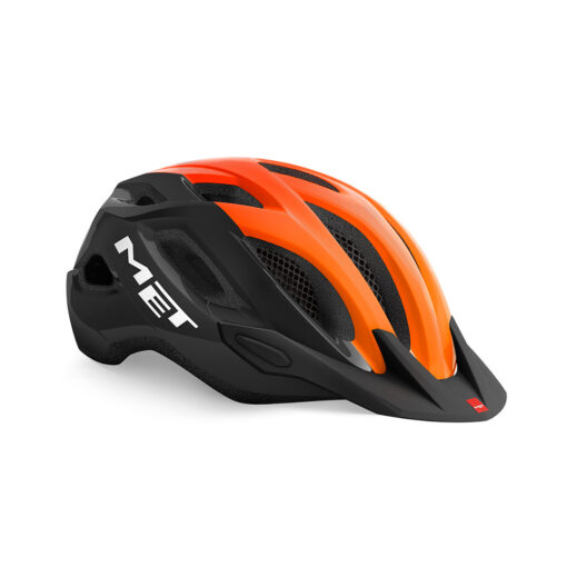 Cykelhjälm MET Crossover Svart/orange