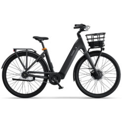Elcykel Ecoride Ambassador 4 Navmotor Kedja Fotbroms Svart 5-vxl