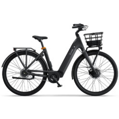 Elcykel Ecoride Ambassador 4 Navmotor Kedja Skivbroms Svart 5-vxl