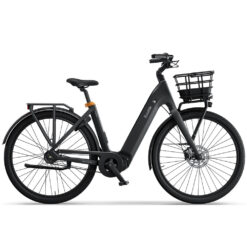 Elcykel Ecoride Ambassador 4 Mittmotor Remdrift Skivbroms Svart 5-vxl