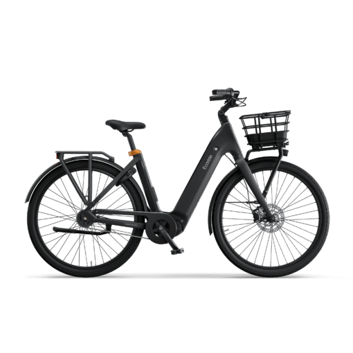 Elcykel Ecoride Ambassador 4 Mittmotor Kedja Fotbroms Svart 5-vxl