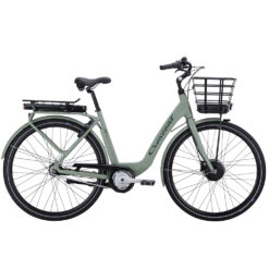 Elcykel Crescent Elina Framhjulsmotor Grön 7-vxl